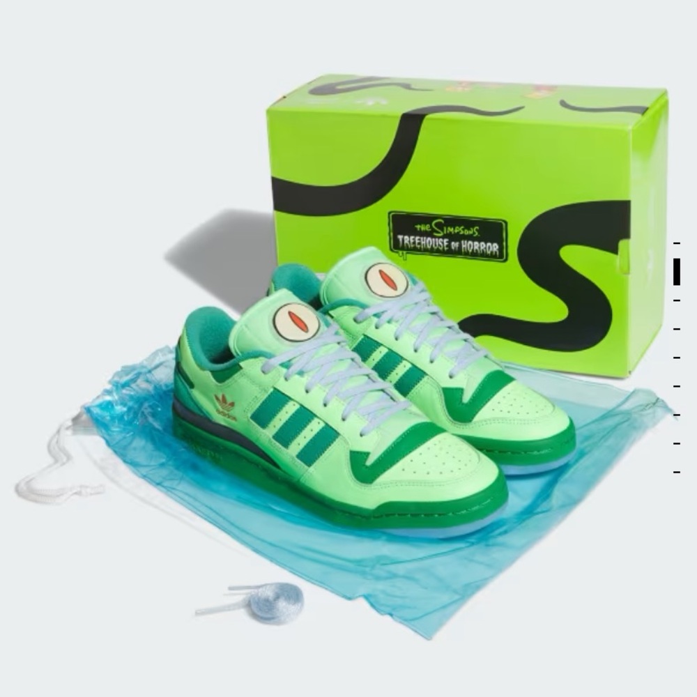 Adidas The Simpsons Forum 84 Low CL Shoes